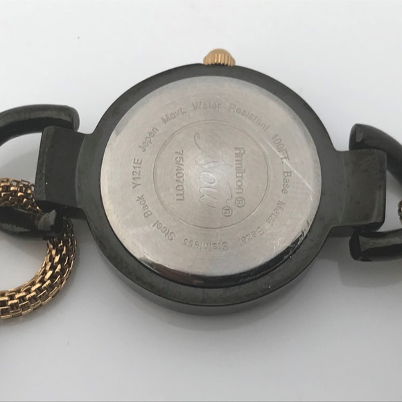 Armitron Now Ladies Watch Brown Gold Tone Analog - Picture 6 of 8